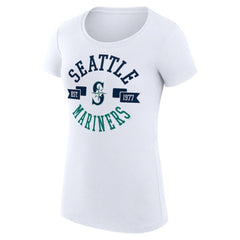 Seattle Mariners G-III 4Her by Carl Banks Women's Super-Slim Fit Lightweight City Graphic T-Shirt - MLB