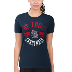 St. Louis Cardinals G-III 4Her by Carl Banks Women's Super-Slim Fit Lightweight City Graphic T-Shirt - MLB