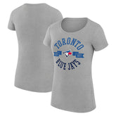Toronto Blue Jays G-III 4Her by Carl Banks Women's Super-Slim Fit Lightweight City Graphic T-Shirt - MLB