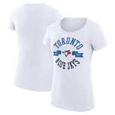 Toronto Blue Jays G-III 4Her by Carl Banks Women's Super-Slim Fit Lightweight City Graphic T-Shirt - MLB