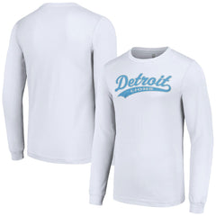 Detroit Lions Starter Tailsweep Long Sleeve T-Shirt White | NFL