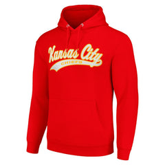Kansas City Chiefs Starter Unisex Tailsweep Pullover Hoodie Red | NFL