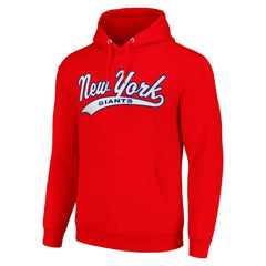 New York Giants Starter Unisex Tailsweep Pullover Hoodie Red | NFL