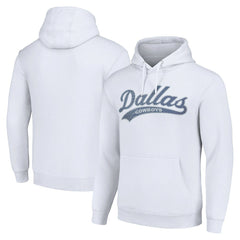 Dallas Cowboys Starter Unisex Tailsweep Pullover Hoodie White | NFL