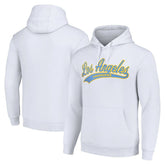 Los Angeles Chargers Starter Unisex Tailsweep Pullover Hoodie White | NFL