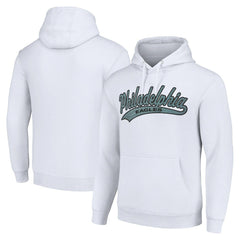 Philadelphia Eagles Starter Unisex Tailsweep Pullover Hoodie White | NFL