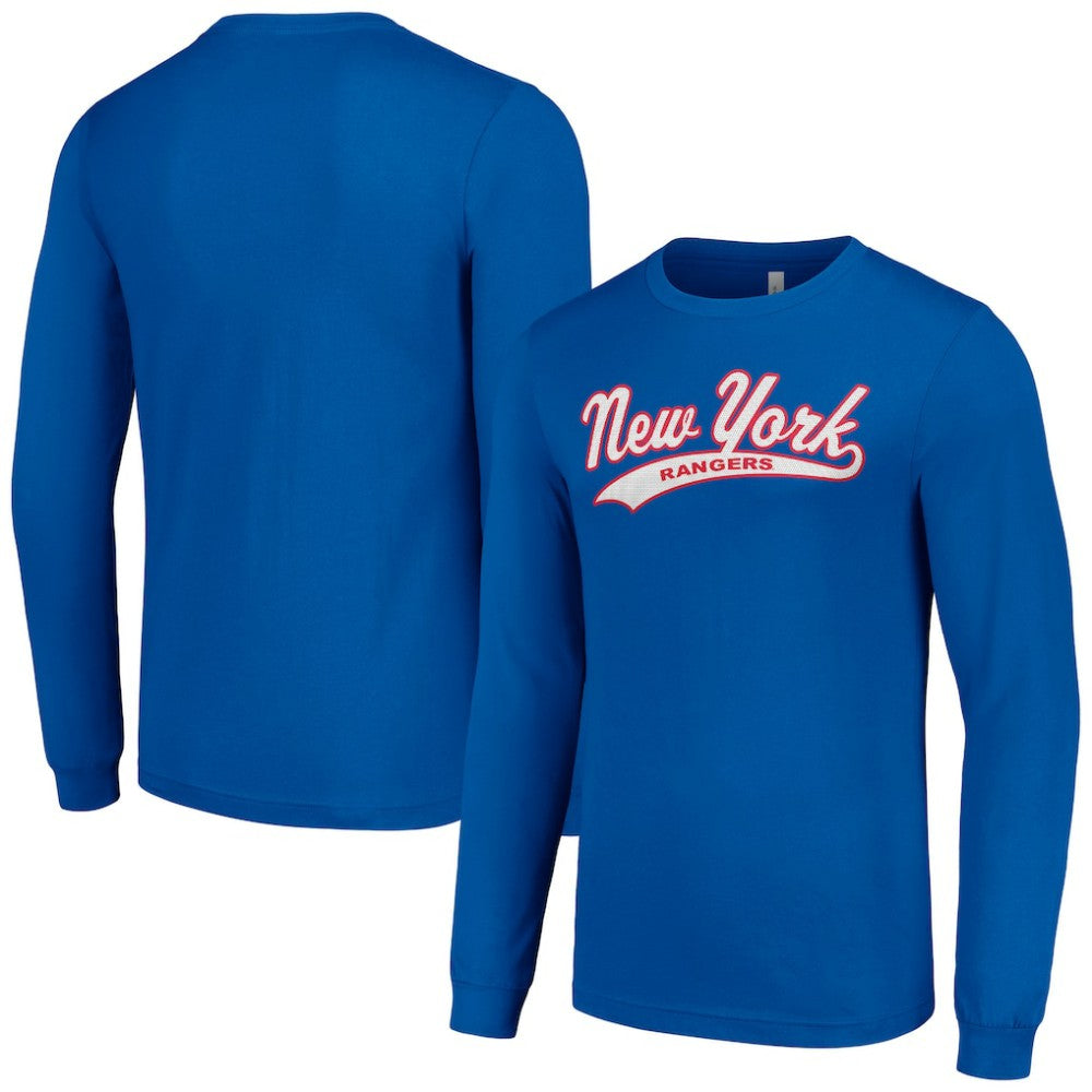 New York Rangers Starter Tailsweep T-Shirt - Blue - NHL