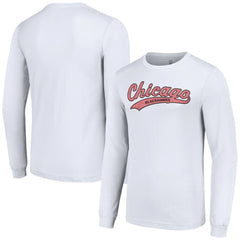 Chicago Blackhawks Starter Tailsweep T-Shirt - White - NHL