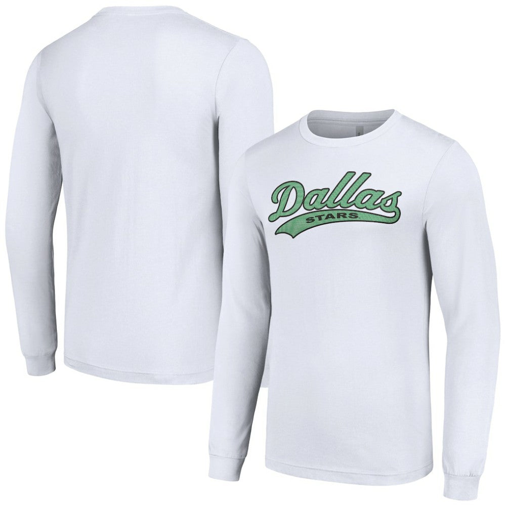 Dallas Stars Starter Tailsweep T-Shirt - White - NHL