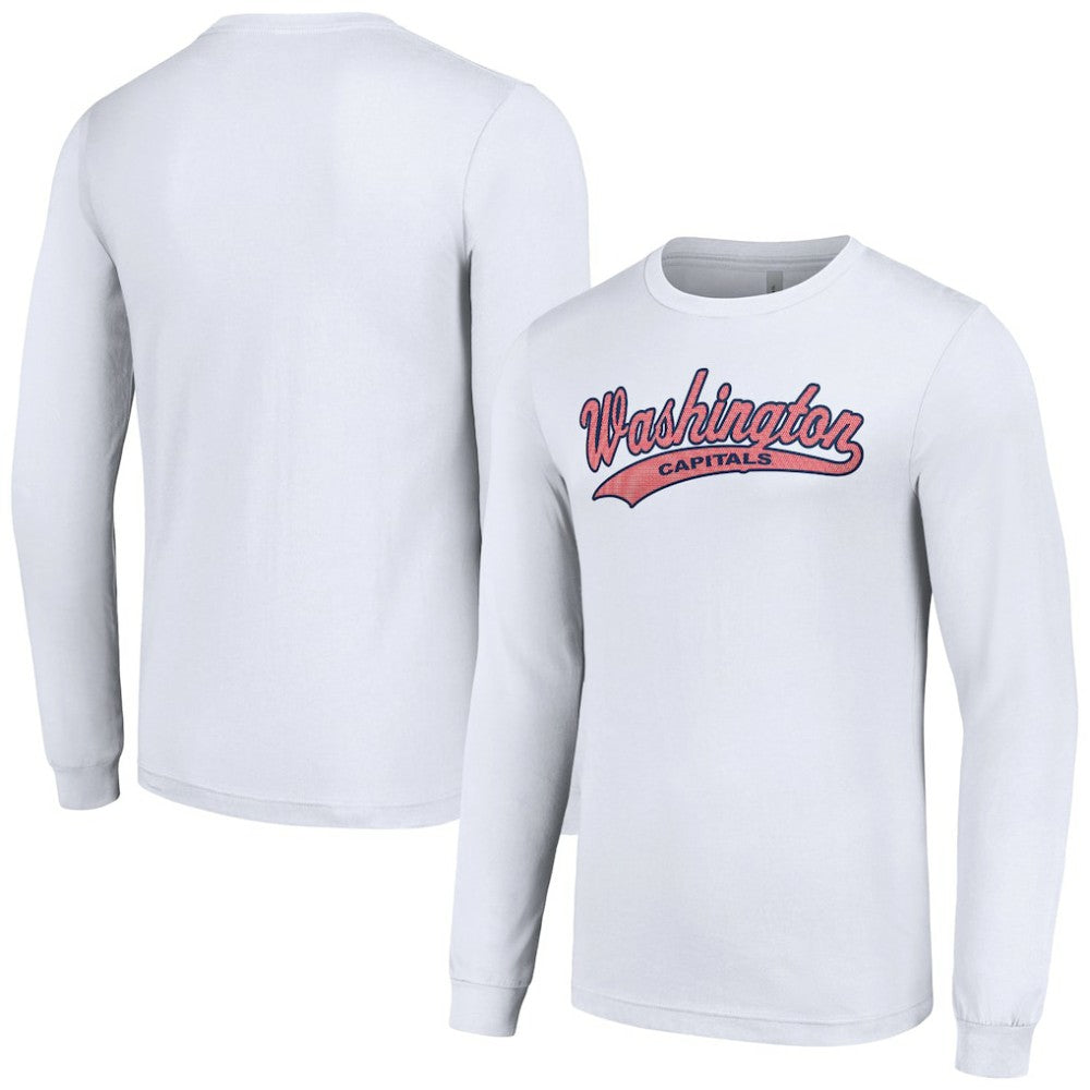 Washington Capitals Starter Tailsweep T-Shirt - White - NHL