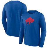 Buffalo Bills Throwback Long Sleeve T-Shirt Royal | NFL