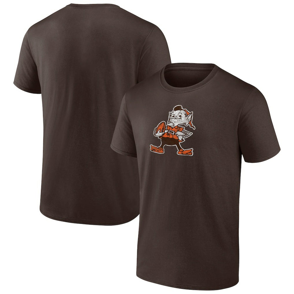 Cleveland Browns Throwback T-Shirt Brown | NFL