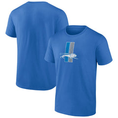 Detroit Lions Throwback T-Shirt Blue | NFL