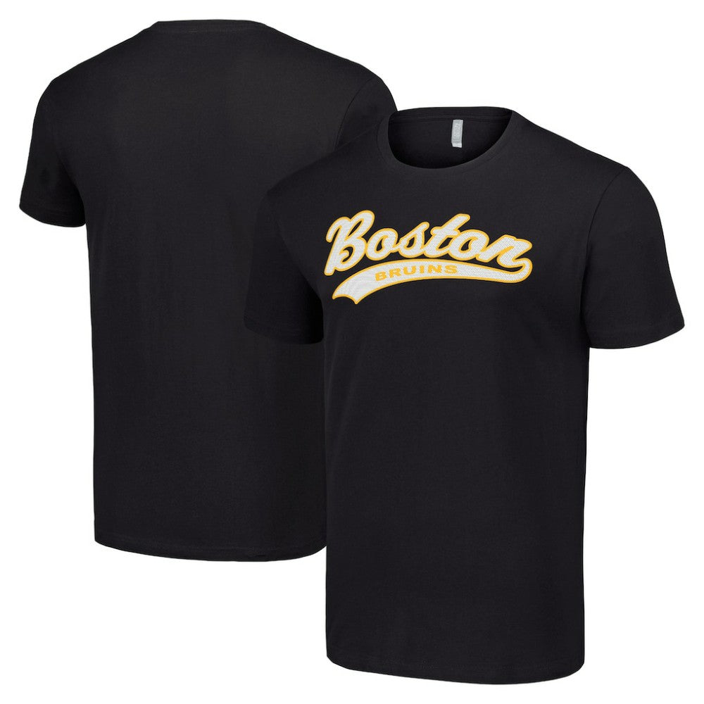 Boston Bruins Starter Tailsweep T-Shirt - Black - NHL