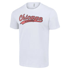 Chicago Blackhawks Starter Tailsweep T-Shirt - White - NHL