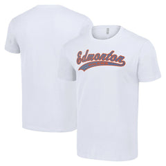 Edmonton Oilers Starter Tailsweep T-Shirt - White - NHL