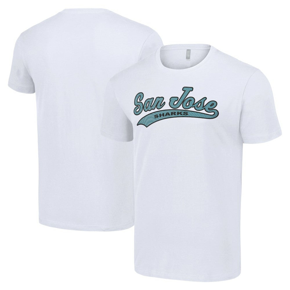 San Jose Sharks Starter Tailsweep T-Shirt - White - NHL