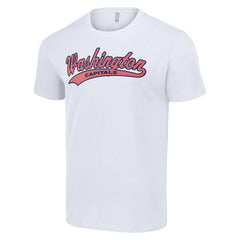 Washington Capitals Starter Tailsweep T-Shirt - White - NHL
