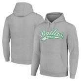 Dallas Stars Starter Tailsweep Fleece Tri-Blend Pullover Hoodie - Heather Gray - NHL