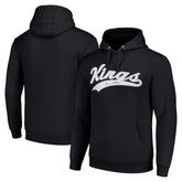 Los Angeles Kings Starter Tailsweep Fleece Tri-Blend Pullover Hoodie - Black - NHL