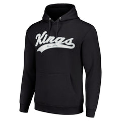 Los Angeles Kings Starter Tailsweep Fleece Tri-Blend Pullover Hoodie - Black - NHL