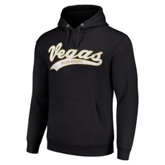Vegas Golden Knights Starter Tailsweep Fleece Tri-Blend Pullover Hoodie - Black - NHL