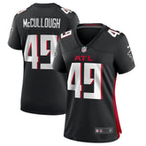 Liam McCullough Atlanta Falcons Women's Team Game Jersey Black | Nike for Sale