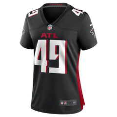Liam McCullough Atlanta Falcons Women's Team Game Jersey Black | Nike for Sale