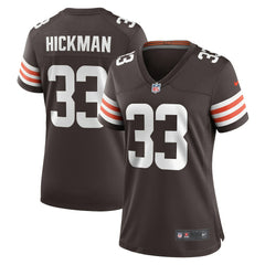Ronnie Hickman Cleveland Browns Women's Team Game Jersey Brown | Nike for Sale
