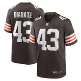 Mohamoud Diabate Cleveland Browns Team Game Jersey Brown | Nike for Sale