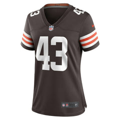 Mohamoud Diabate Cleveland Browns Women's Team Game Jersey Brown | Nike for Sale