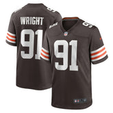 Alex Wright Cleveland Browns Team Game Jersey Brown | Nike for Sale