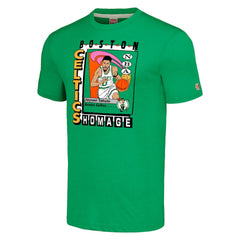 Jayson Tatum Boston Celtics Homage Unisex SkyBox Player Tri-Blend T-Shirt Kelly Green - NBA