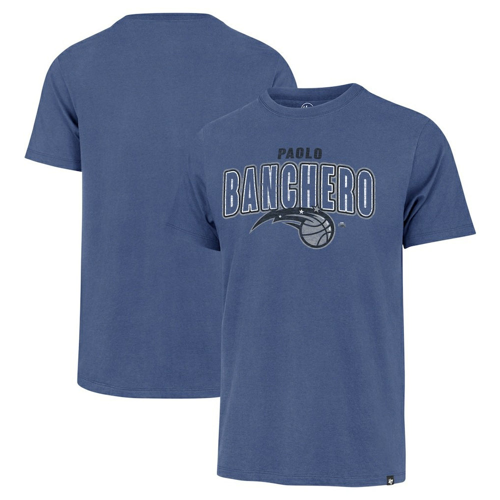 Paolo Banchero Orlando Magic '47 Player Logo Vintage T-Shirt Blue - NBA