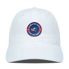 Columbus Blue Jackets Levelwear Women's Haven Adjustable Hat - White - NHL