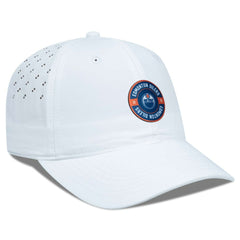 Edmonton Oilers Levelwear Women's Haven Adjustable Hat - White - NHL