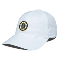 Boston Bruins Levelwear Matrix Adjustable Hat - White - NHL