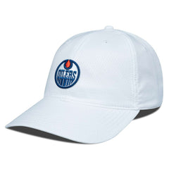 Edmonton Oilers Levelwear Matrix Adjustable Hat - White - NHL