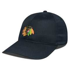 Chicago Blackhawks Levelwear Matrix Adjustable Hat - Black - NHL