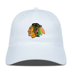 Chicago Blackhawks Levelwear Matrix Adjustable Hat - White - NHL