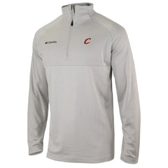 Cleveland Cavaliers Omni-Wick Rockin' It Quarter-Zip Pullover Top Heather Gray - NBA