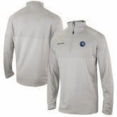 Minnesota Timberwolves Omni-Wick Rockin' It Quarter-Zip Pullover Top Heather Gray - NBA