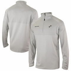 Utah Jazz Omni-Wick Rockin' It Quarter-Zip Pullover Top Heather Gray - NBA