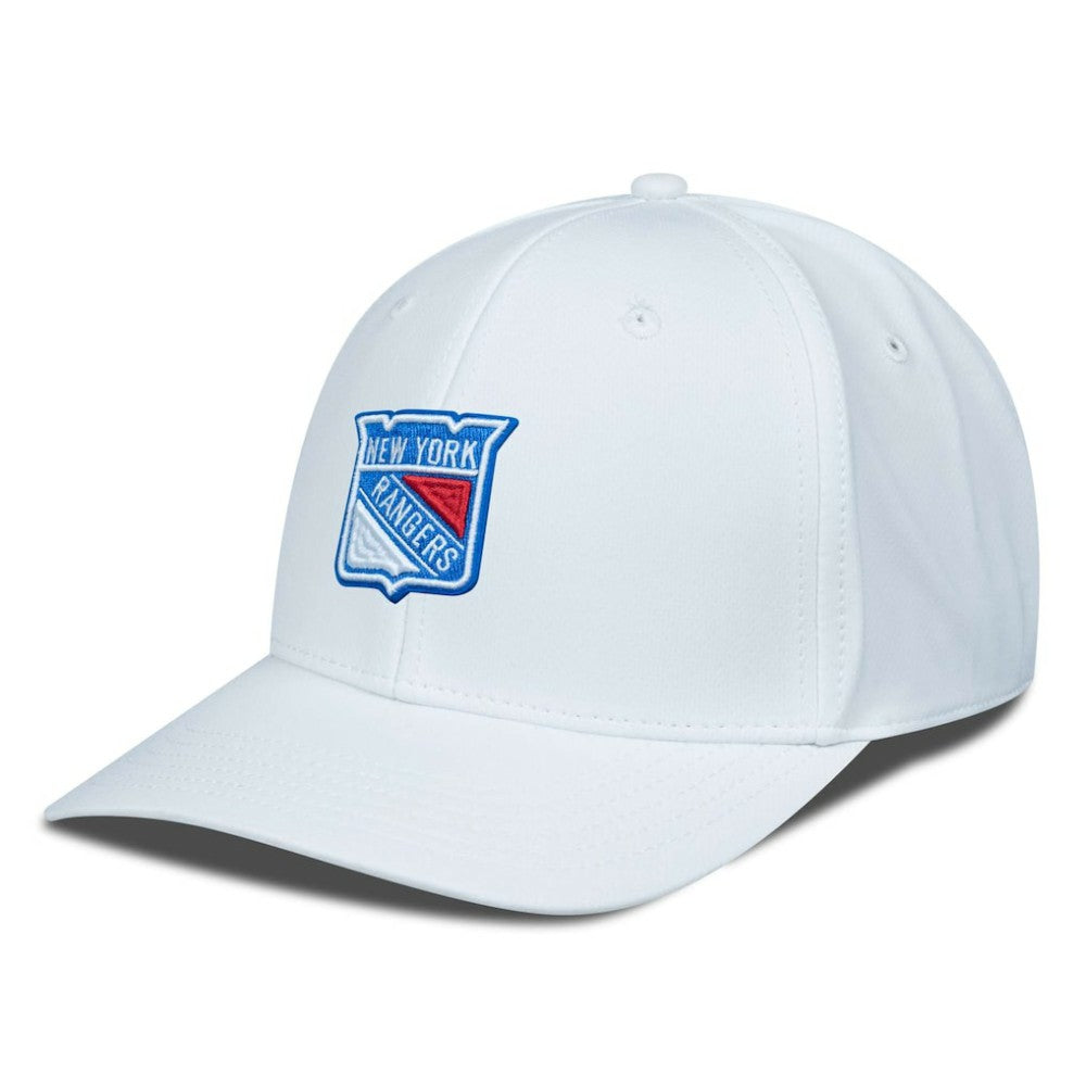 New York Rangers Levelwear Rise Flex Hat - White - NHL