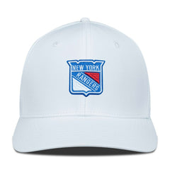 New York Rangers Levelwear Rise Flex Hat - White - NHL