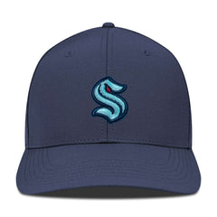 Seattle Kraken Levelwear Rise Flex Hat - Navy - NHL
