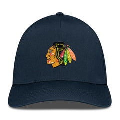 Chicago Blackhawks Levelwear Zeta Flex Hat - Black - NHL