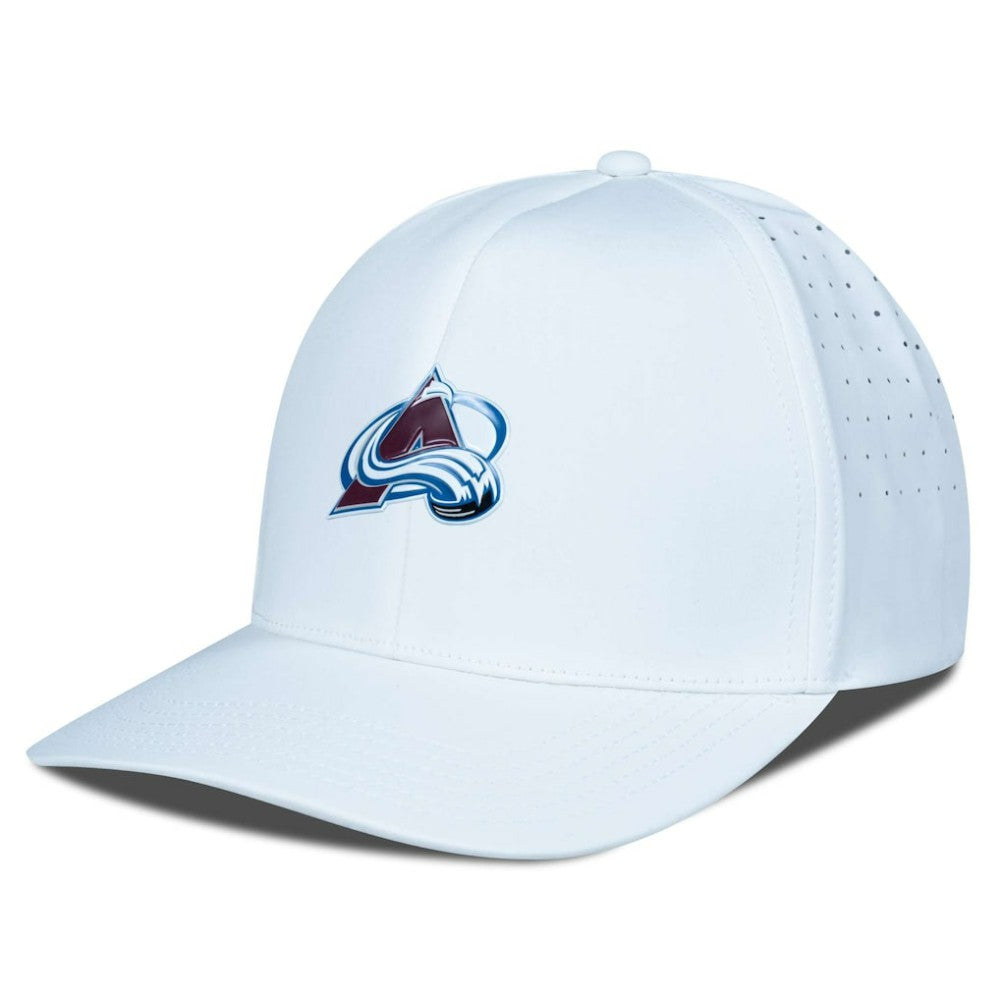 Colorado Avalanche Levelwear Zeta Flex Hat - White - NHL