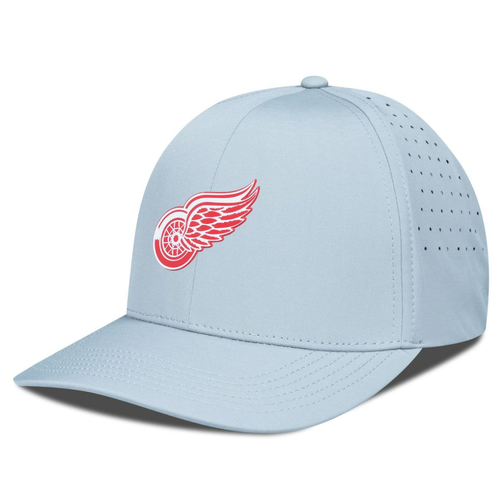 Detroit Red Wings Levelwear Zeta Flex Hat - Gray - NHL