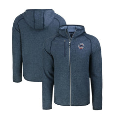 Chicago Cubs Cutter & Buck Stars & Stripes Mainsail Sweater-Knit Full-Zip Hoodie - MLB